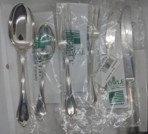 Set posate Towle argento sterling .925 Old Newbury argenteria - Foto 1 di 19