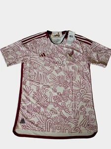 Camiseta Adidas México 2022 Auténtica Heat Rdy Visitante Manga Corta HD9313 Hombre Pequeña - Imagen 1 de 8
