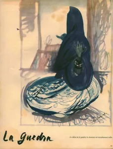 Publicité ancienne la Guedra danseuse voilée 1948 issue de magazine - Picture 1 of 1