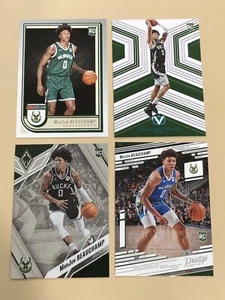 MarJon Beauchamp Basketball RC Card Lot (4) Phoenix Hoops Vertex Prestige Bucks - Picture 1 of 2