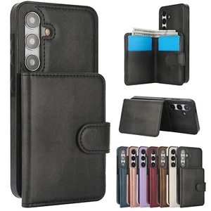 For Samsung Galaxy A15 A14 A13 Mag Safe Detachable PU Leather Stand Wallet Case - Picture 1 of 42