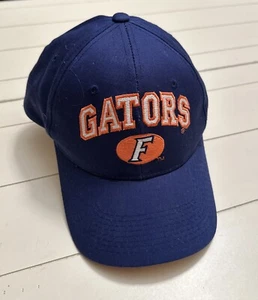 VINTAGE Florida Gators ZEPHYR Adjustable Baseball Hat Blue Orange Rare & Cool - Picture 1 of 10