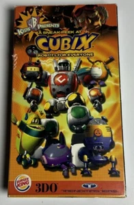 A Sneak Peek At Cubix Robots For Everyone - VHS WB Kids - Burger King Promo - Picture 1 of 7