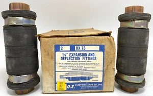 *2er Karton* OZ GEDNEY DX-75 3/4" Ausdehnung Umlenkbeschläge Gelenke 30° - Bild 1 von 9