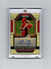 2023 Panini Prizm Baseball GOLD VINYL 1/1! Gordon Graceffo Signatures Autograph!