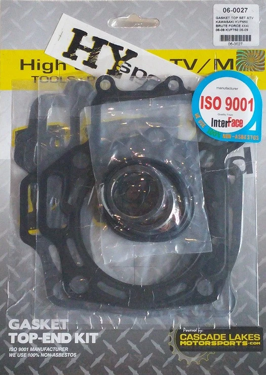 Kit de juntas de culata de extremo superior HYspeed KAWASAKI BRUTE FORCE 750 4x4i 2005-2023 NUEVO Foto 1 de 1