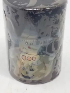 NEW HALLOWEEN JACK O LANTERN CANDLE 4"x3" PILLAR Style Primitive FALL - Picture 1 of 2