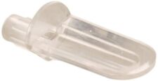 -Line U 9256 1/4 In., Clear Plastic, Spoon Style Shelf Support Peg (12 Pack)