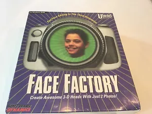 Ulead systems FACE FACTORY FOR WINDOWS 95/98 5/18/1999 FACTORY SEALED BOX - Picture 1 of 7