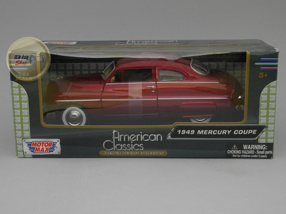 Mercury Coupé (1949) - Motormax 1:24 - MX73225BU - Immagine 1 di 1