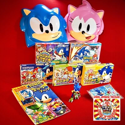 Lot 5 Sonic 1 2 3 Battle Pinball w/Mask Figure Nintedo Gameboy Advance GBA JP - Image 1 of 4