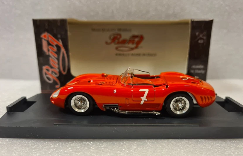 Maserati 450 S G.P. Svezia 57 N°7 Behra 7250 1/43 Bang Made in Italy - Immagine 1 di 1