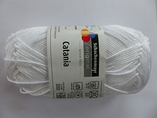 Schachenmayr Catania 50g weiß Häkelgarn Strickgarn
