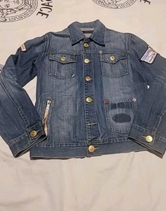 Amazing Dsquared2 Patchwork Denim Jacke Größe 46 - Bild 1 von 10