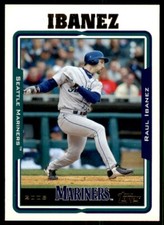 2005 Topps Raul Ibanez . Seattle Mariners #123