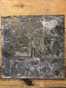 Plaque d'impression Luc Junior Uderzo Goscinny Chez Les Martiens Page 1 - Imagen 1 de 2