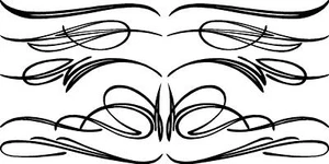 Juego de rayas de vinilo calcomanía gráfica Hot Rod Rat Rod pegatina automática, cualquier color # 2 - Imagen 1 de 2