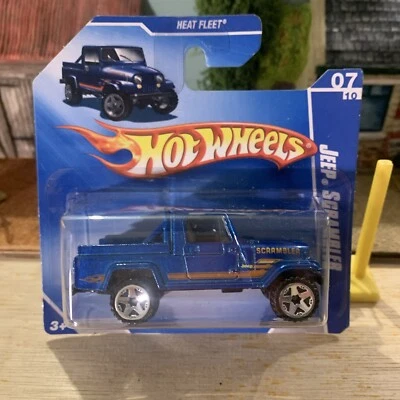 Jeep Scrambler Hot Wheels 2009 Heat Fleet #123 B84 - Imagem 1 de 4