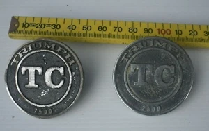 Triumph 2500 TC Badge (pair, 2 off) Early Style - Picture 1 of 3