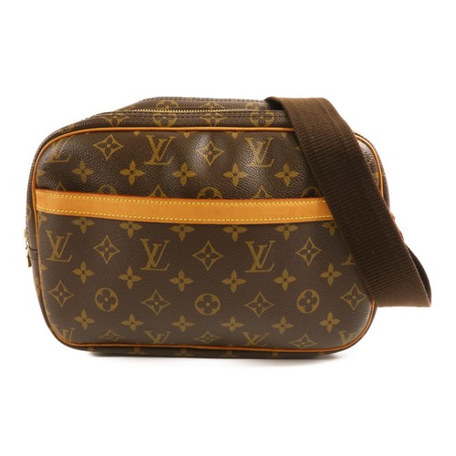 LOUIS VUITTON（LV） Borsa a tracolla Louis Vuitton LV GHW Reporter PM M45254 Monogram Marrone