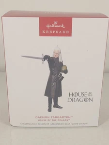  Hallmark Ornamento Casa del Drago DAEMON TARGARYEN Game of Thrones - Foto 1 di 10