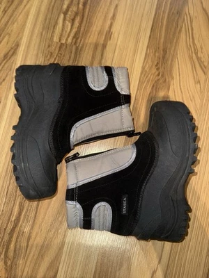 Itasca ботинки молодежный размер 2 черный снег Stomper зимняя погода изолированный водонепроницаемый - Изображение 1 из 4