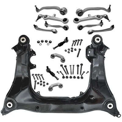 Axle carrier for Audi A4 A6 front and wishbone set front axle left right - Image 1 of 4