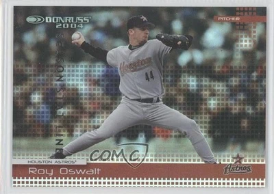 2004 Donruss Stat Line Season /108 Roy Oswalt #282 - Image 1 of 2