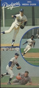 1973 Los Angeles Dodgers Media News Radio/TV Guide - Sutton HOF Davis Russell - Picture 1 of 2
