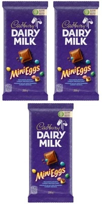 Cadbury Dairy Milk, Mini Egg Chocolatey Candy Bar, 180g (3 Pack) - Image 1 of 4