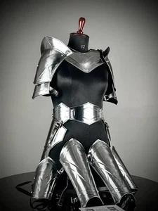 Traje de armadura medieval | Traje de armadura de caballero de dama valiente | Armadura de cosplay | Sca - Imagen 1 de 7