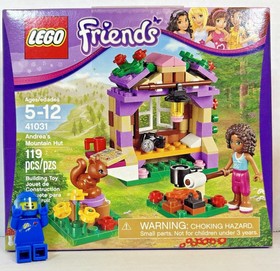 LEGO (41031) Friends Andrea's Mountain Hut New Sealed Retired Brown Squirrel