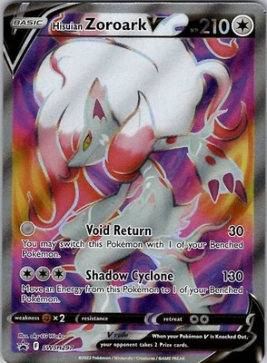 Hisuian Zoroark V - Promo SWSH: Sword & Shield Promo Cards SWSH297 LP/NM - Image 1 of 2