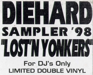 Diehard Sampler '98 "Lost 'N Yonkers" (1998) D.O.O.M. Entertainment 2xLP vinyl - Picture 1 of 1