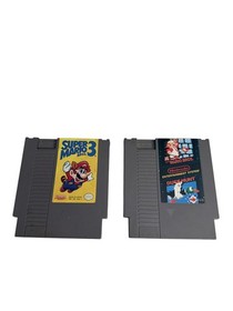 Super Mario Bros. 3 & Super Mario/Duck Hunt (Nintendo NES)-Untested Lot