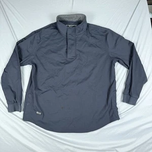 BYLT Felpa Uomo 2XL Navy Elite Fairway Taglio a Goccia Pullover Magnetico Scatti - Foto 1 di 10