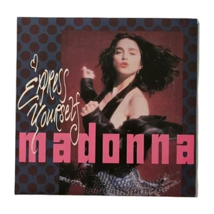 MADONNA "Express Yourself" RARE 1987 AUSSIE PICTURE SLEEVE 7" VINYL SINGLE - Picture 1 of 4