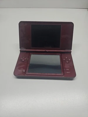 Nintendo DSi XL Burgundy System Console, Parts or Repair ( READ ) - Image 1 of 4