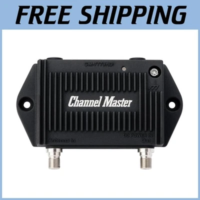 Indoor/Outdoor TV Antenna PreAmp, LTE Filter, Signal Booster - Image 1 of 4