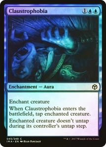 MTG FOIL Claustrophobia  - Iconic Masters #045 - Picture 1 of 1