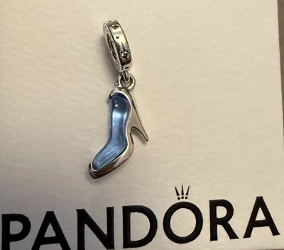Pandora Charm Disney Glasschuh Cinderella Silber - Bild 1 von 2