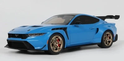 2024 Ford Mustang GTD Grabber Blue in 1:18 scale by GT Spirit - Image 1 of 4