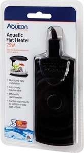 Small Aquarium Submersible Mini Flat Heater for 2.5 to 5 Gallon Tanks, 7.5W - Picture 1 of 12