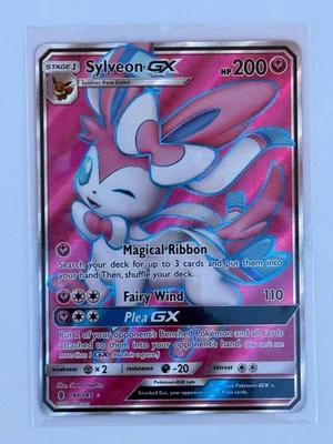 Sylveon GX (Full Art) 140/145 Sm-Guardians Rising Holo Pokemon - Image 1 of 2
