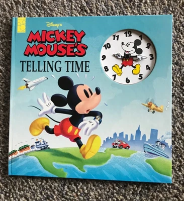 Disney's Mickey Mouse's Telling Time - Hardcover, by Kreider Karen - JJ - Image 1 of 2