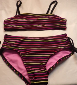 NWT ART CLASS SIZE 6 - 6X CHILDRENS GIRLS SWIMSUIT 2 PIECE LINED NEW - Picture 1 of 15