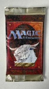 MAGIC EL ENCUENTRO 4TH EDITION 1 BOOSTER PACK FACTORY SEALED MAGIC THE GATHERING - Picture 1 of 3