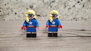 2X LEGO DC Stargirl Superhero Minifigure Star Girl - Picture 1 of 2