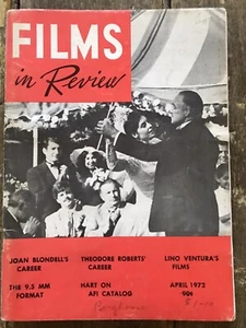 Vintage Films in Review Magazine April 1972 The Godfather Cover - Picture 1 of 2