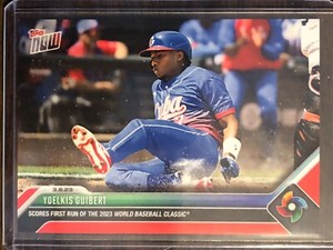2023 Topps Now #WBC-1 Yoelkis Guibert Team Cuba 06/10
